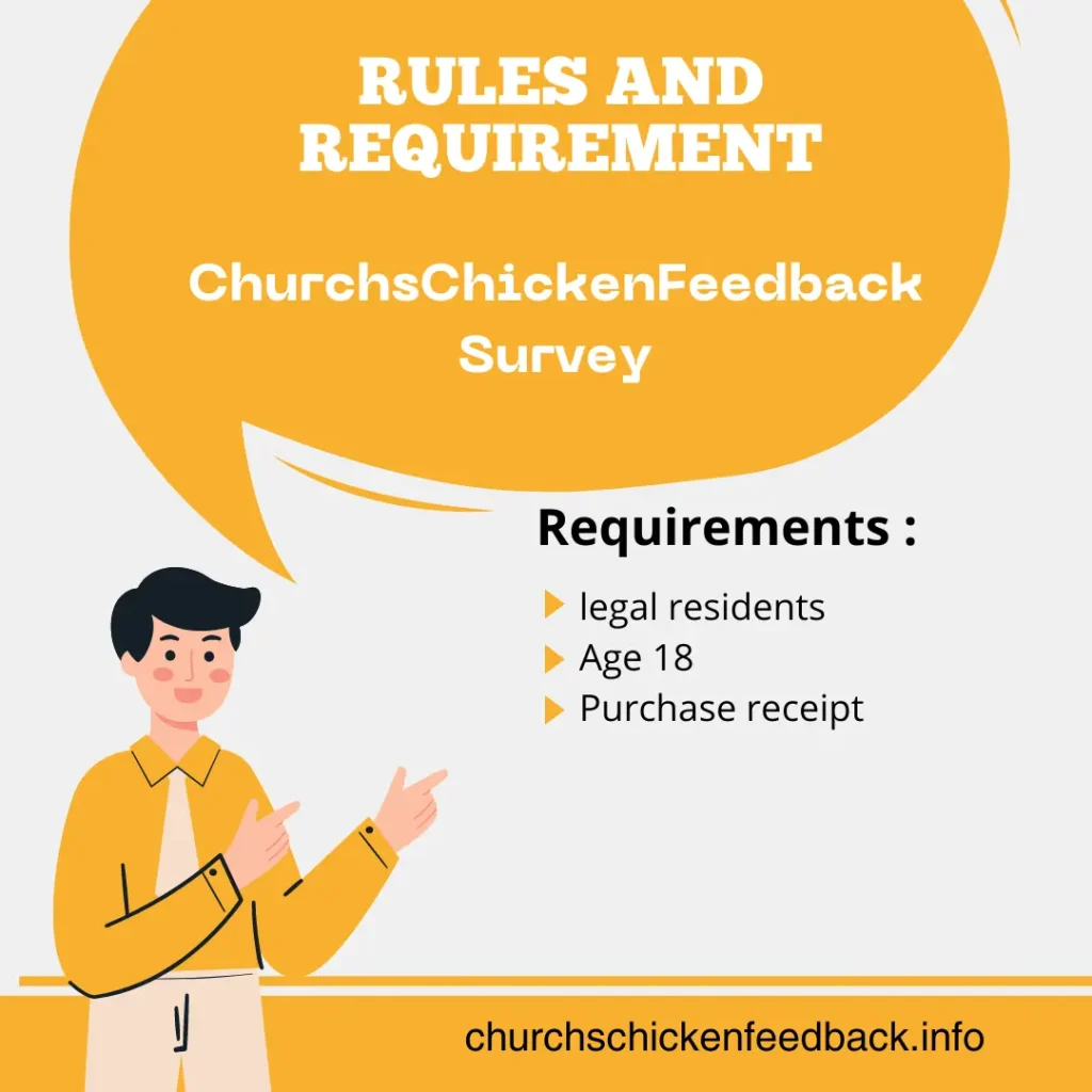 Requirements Of ChurchsChickenFeedback Survey